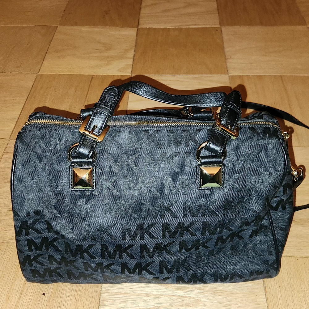 Michael Kors Grayson Duffle Satchel - Picture 5 of 5